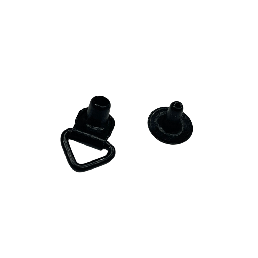 black metal speed lace hooks eyelets