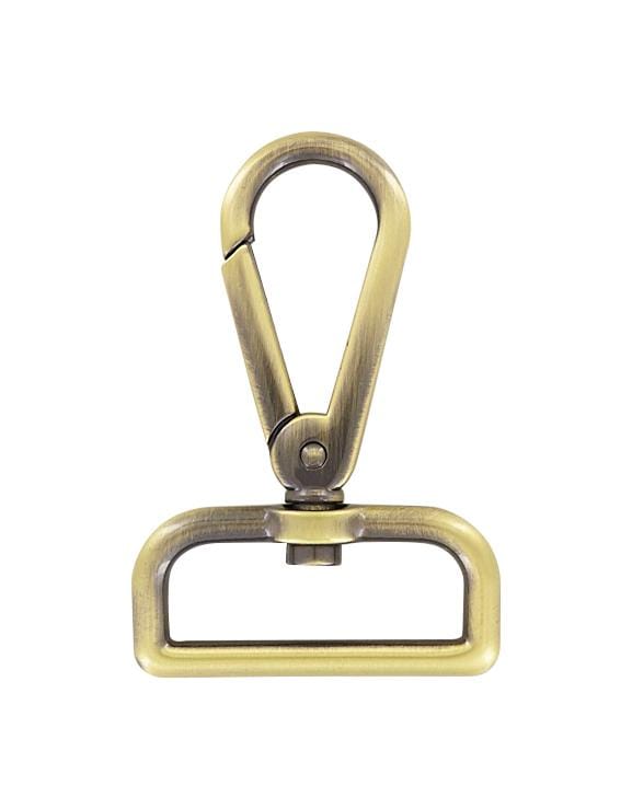  Craft County Brass Swivel Snap Hooks – Keychain, Purse (1/2  Inch, 10 Pack)