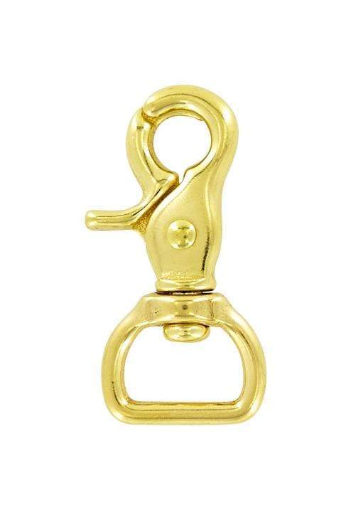 3/4 Brass, Trigger Swivel Snap Hook, Solid Brass, #P-1933