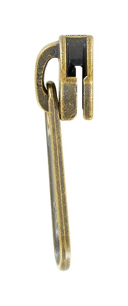 Ohio Travel Bag Zippers #5 Antique Brass, YKK Long Tab Semi Swivel Slider, Zinc, #5CN-1-ANTB 5CN-1-ANTB
