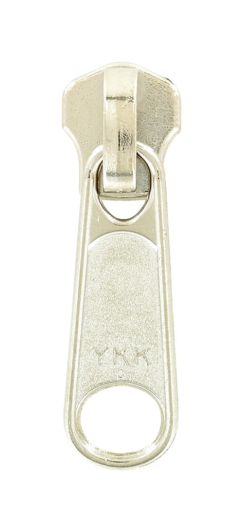 #5 Zipper Pull Silver Suitcase