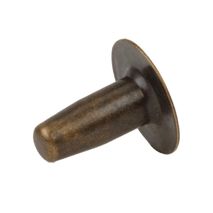 Ohio Travel Bag Fasteners 10mm Antique Brass, Single Cap Jiffy Rivets® - NB510S-ANTB NB510S-ANTB