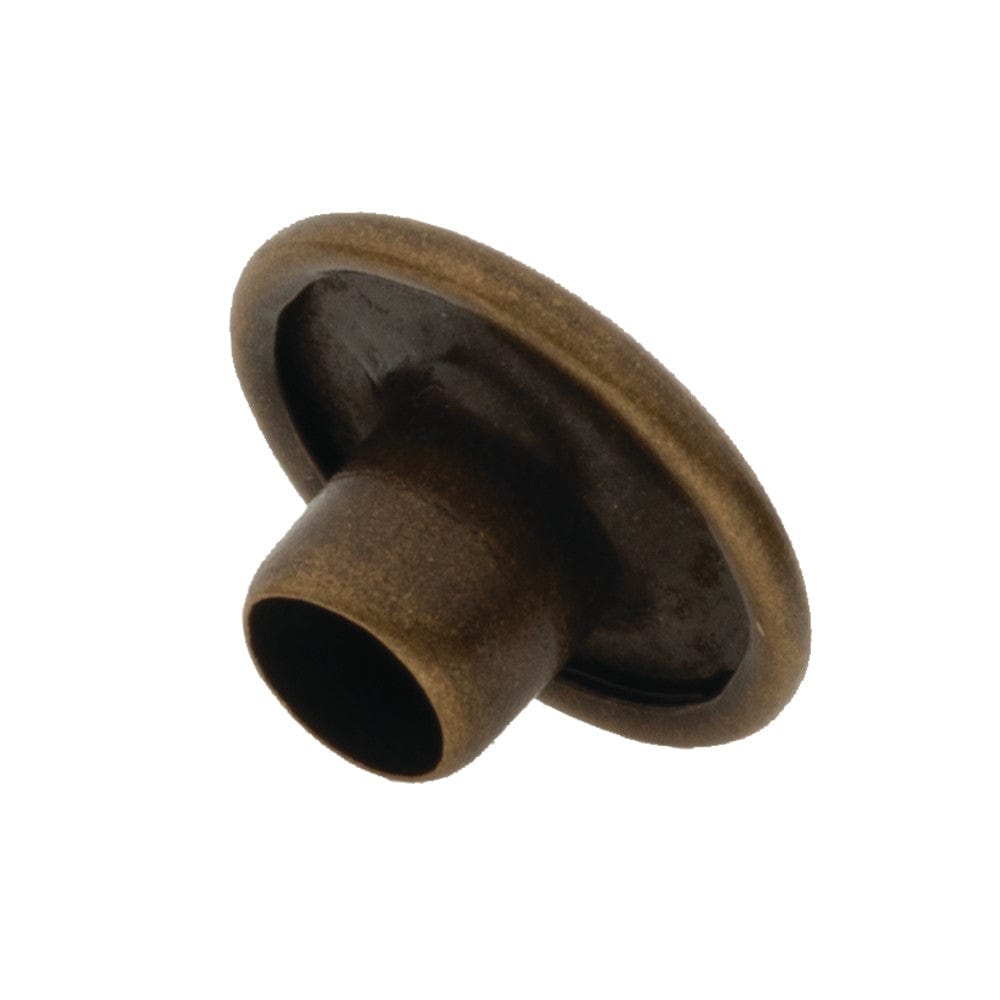 Ohio Travel Bag Fasteners 12mm Antique Brass, Large Double Cap Jiffy Rivets® - NB512D-ANTB NB512D-ANTB