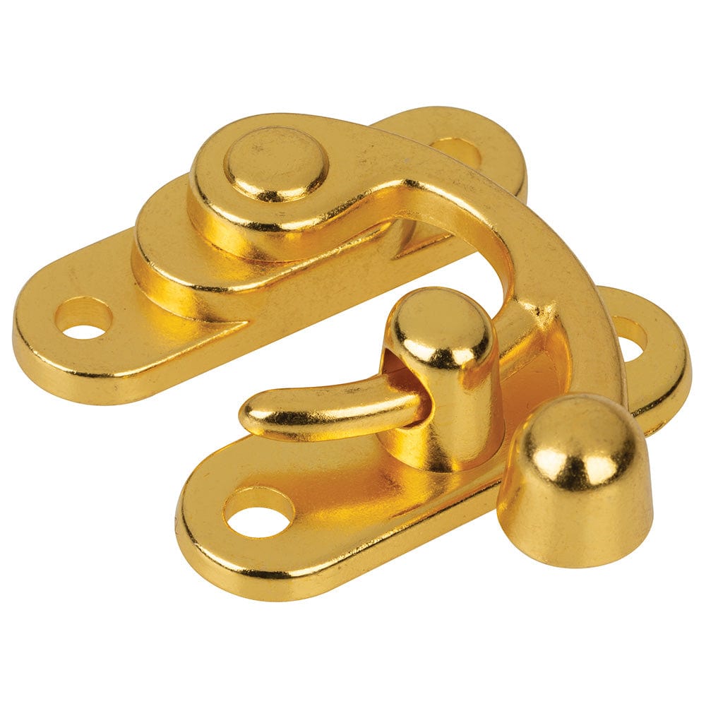 Ohio Travel Bag Locks & Closures 1 3/16" Gold, Swing Lock Clasp, Zinc Alloy, #P-2434-GOLD P-2434-GOLD