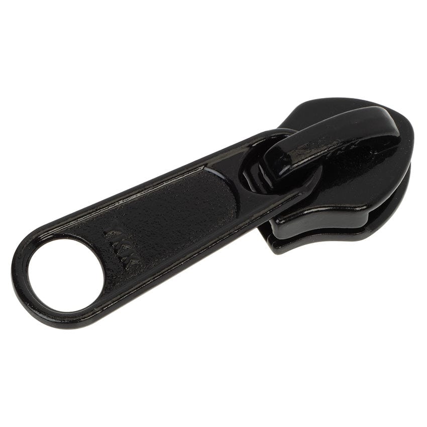 Ohio Travel Bag-Zippers-#5 Black, Coil, YKK Long Tab Semi-Swivel RC Zipper  Slider, Zinc Alloy, #5RC-1-BLK-$0.45