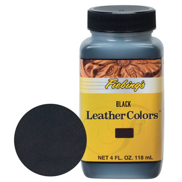 Weaver Leather Supply Leather Finishes Fiebing's LeatherColors€ž¢ , 4 oz. 50-2026-BK