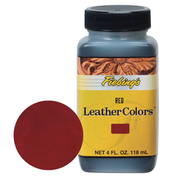 Weaver Leather Supply Leather Finishes Fiebing's LeatherColors€ž¢ , 4 oz. 50-2026-RD