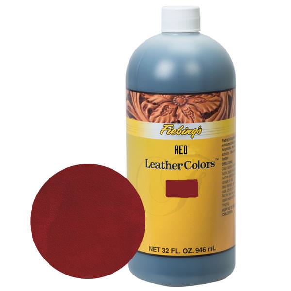 Weaver Leather Supply Leather Finishes Fiebing's Leathercolors€ž¢, Quart 50-2027-RD