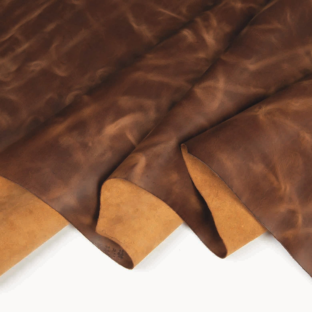 Weaver Leather Supply Leather Old West Pull-Up Leather, 4-5 oz. 13505-35-75-244