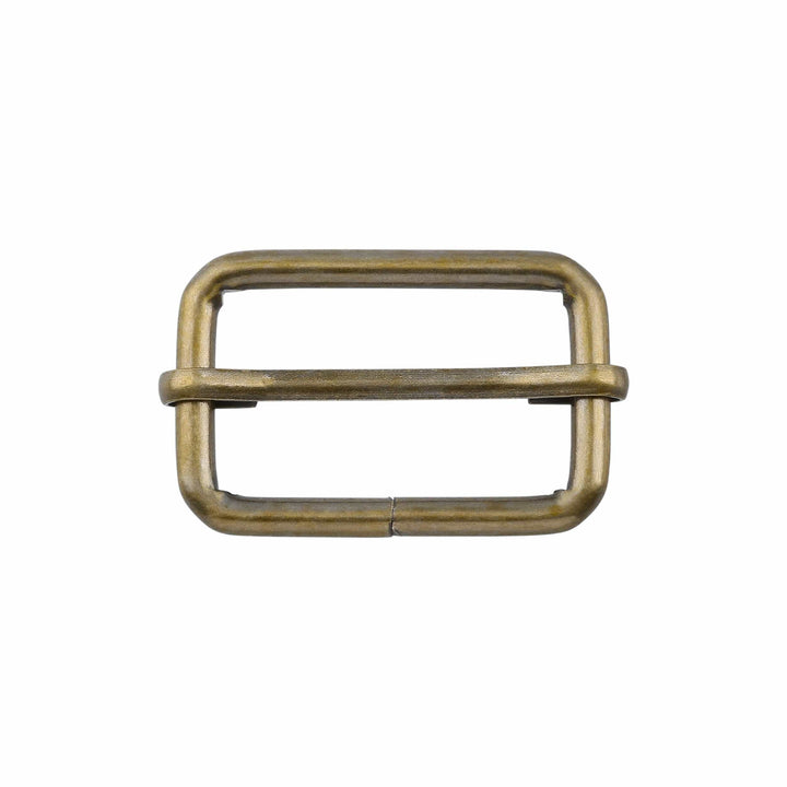 Ohio Travel Bag 1 1/4" Antique Brass, Strap Slide, Steel, #C-1661-ANTB C-1661-ANTB