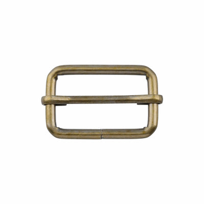 Ohio Travel Bag 1 1/4" Antique Brass, Strap Slide, Steel, #C-1661-ANTB C-1661-ANTB