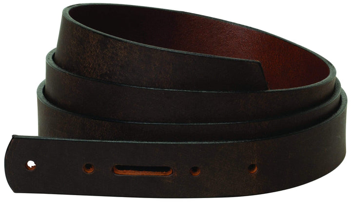 Ohio Travel Bag 1 1/4" Crazy Horse, Water Buffalo Belt with Holes, Leather, #WL-4464-38-CH WL-4464-38-CH