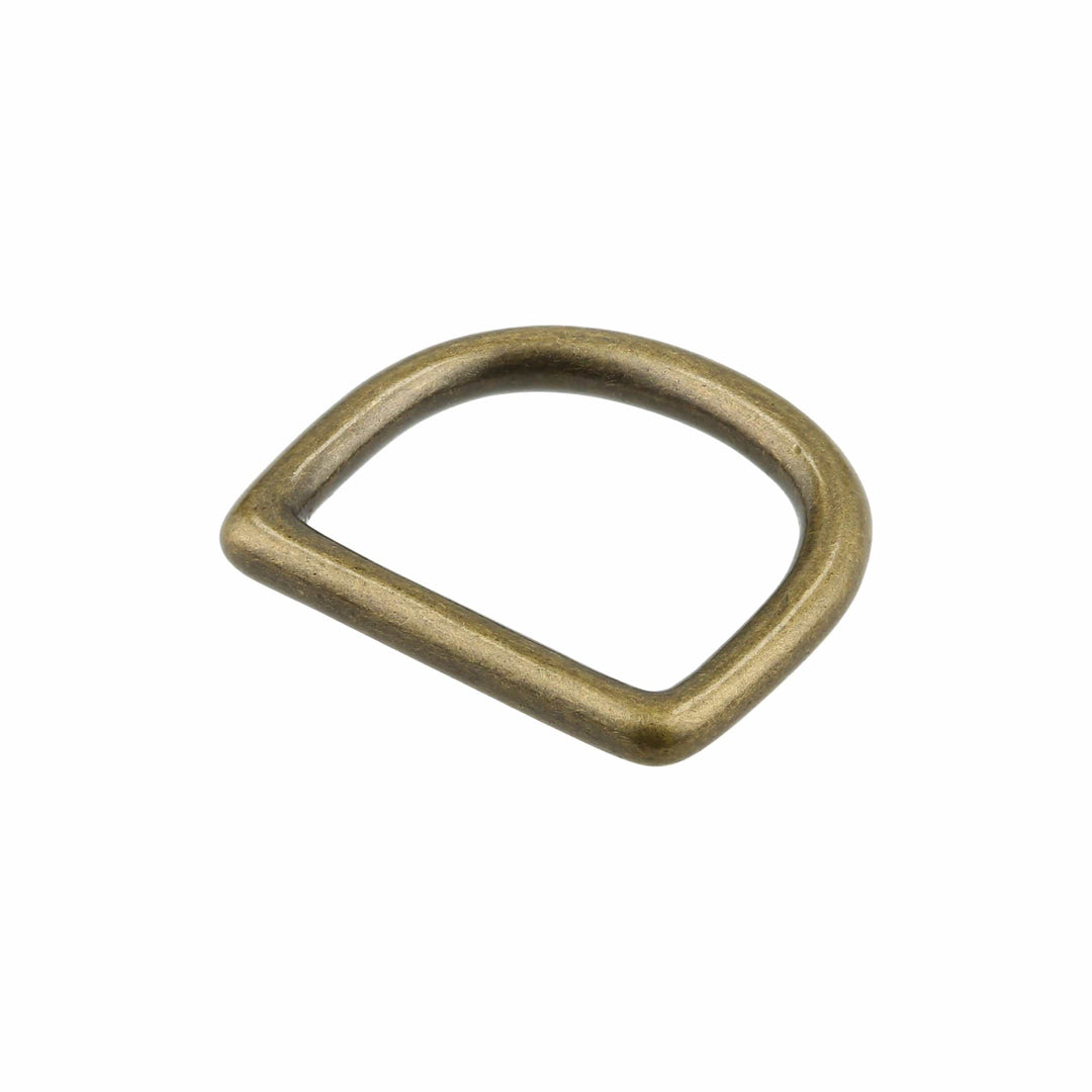 Ohio Travel Bag 1" Antique Brass, Solid D Ring, Solid Brass, #P-1338-ANTB P-1338-ANTB