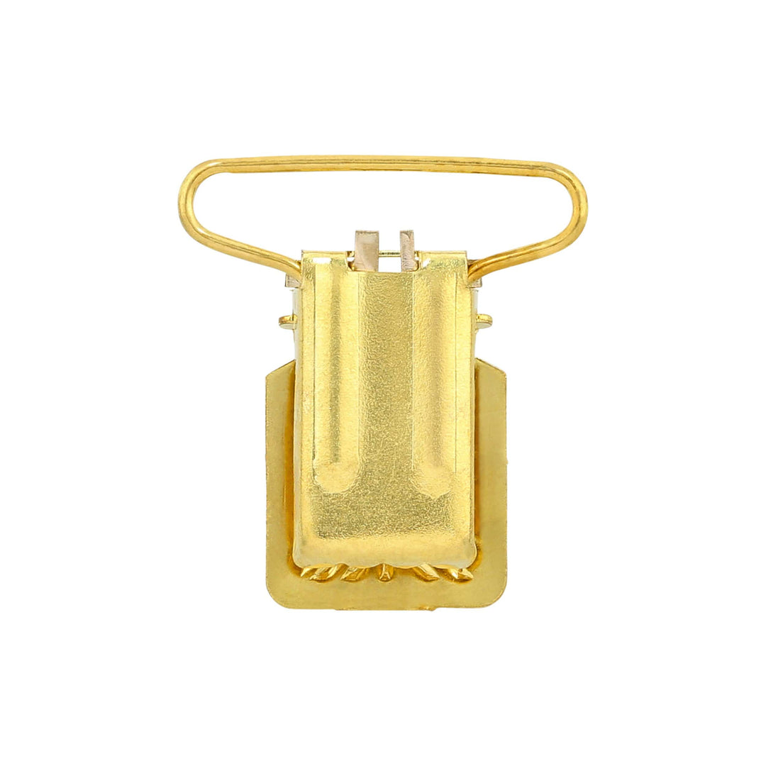 Ohio Travel Bag 1" Gold,  Suspender Clip, Zinc Alloy, #C-1271-1-GOLD C-1271-1-GOLD