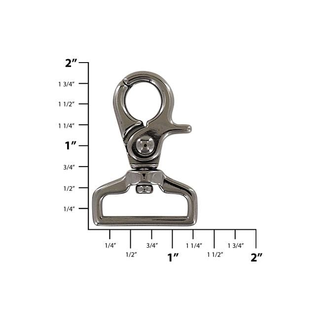 1/2 Brass, Trigger Swivel Snap Hook, Solid Brass, #P-2124 – Weaver Leather  Supply