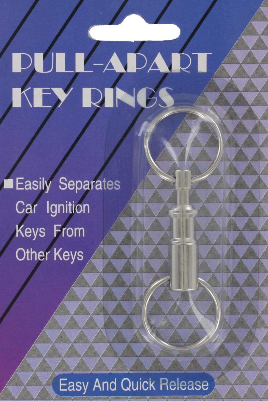 Brass Screw Lock Keychain Clip Fashion Key Holders Simple Car