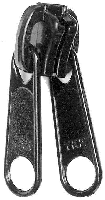 Zipper Repair Kit - #5 YKK Vislon Reversible Sliders - 3 Sliders + 14