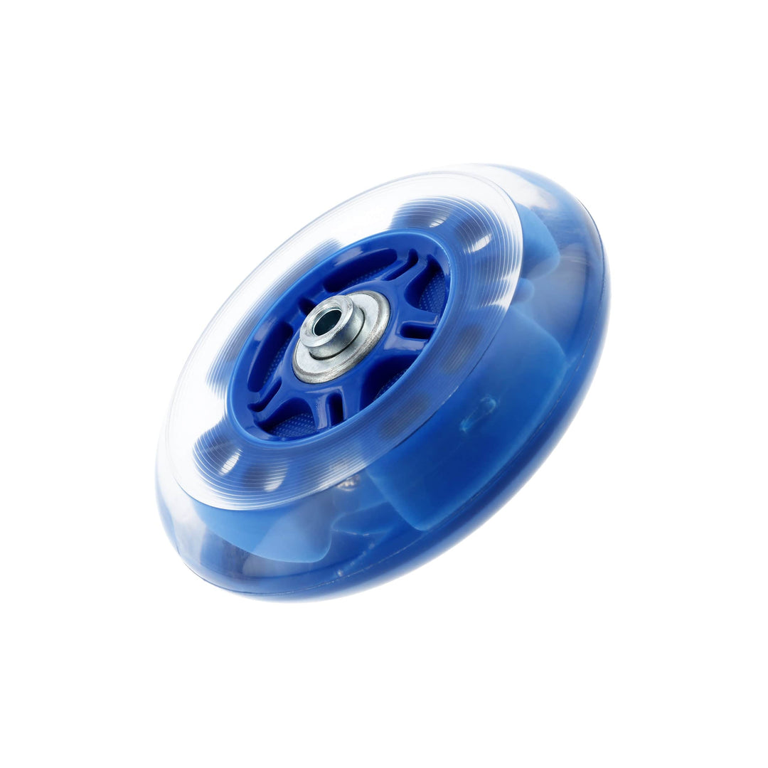 Ohio Travel Bag 100mm Blue, In-line skate wheel with LED Lights, PolyUrethane, #L-3893-BLU L-3893-BLU