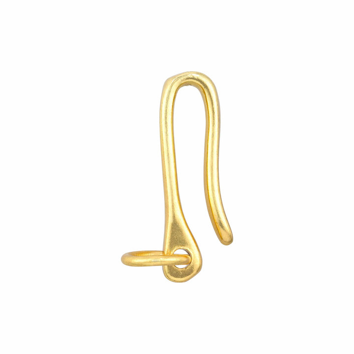 Ohio Travel Bag 16mm Gold, Fish Hook, Solid Brass, #P-3146-GOLD P-3146-GOLD