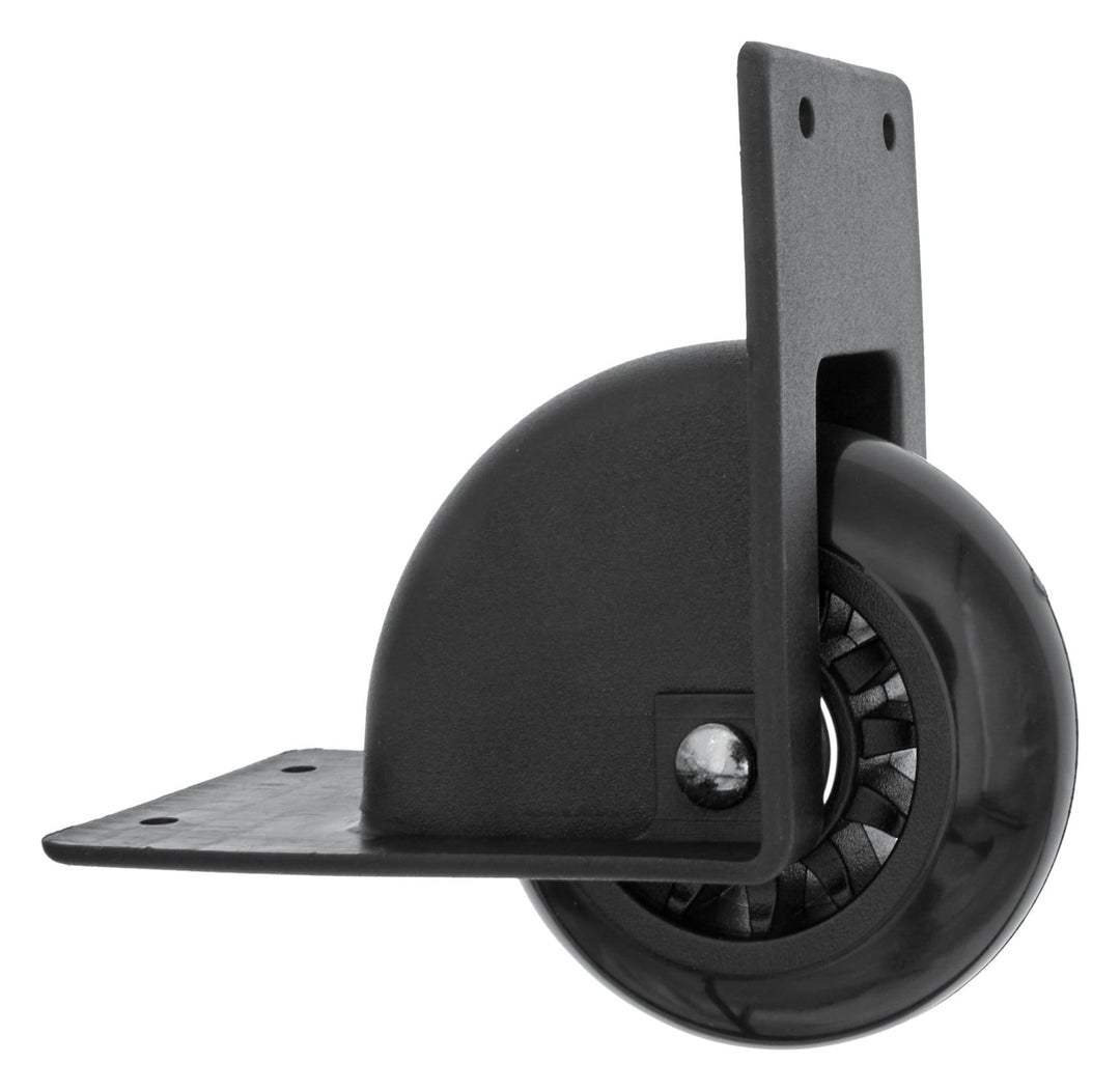 Ohio Travel Bag 3 1/4" Black, Ball Bearing Inline Skate Wheel w/ Housing, Plastic, #L-2839 L-2839