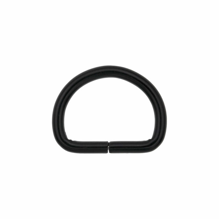 Ohio Travel Bag 3/4" Black, Split D-Ring, Steel, #D-105-BLK D-105-BLK