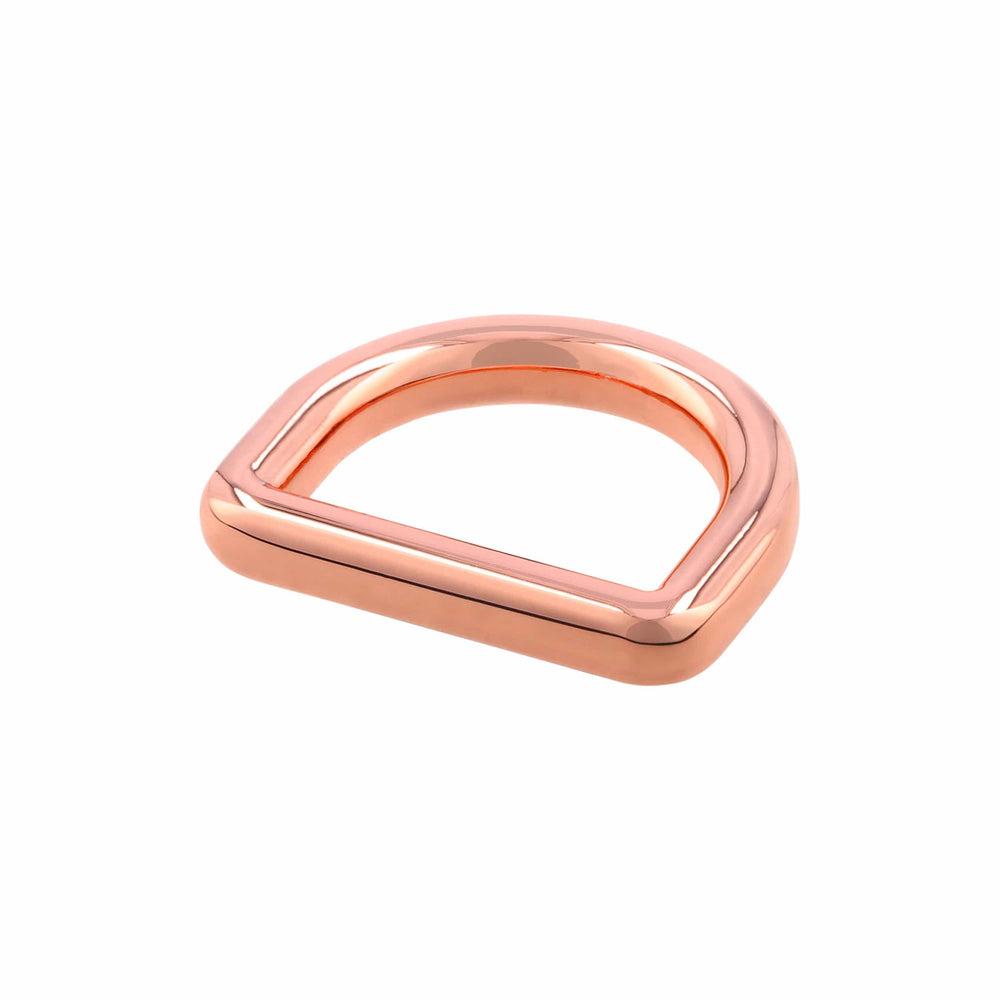 Ohio Travel Bag 3/4" Shiny Copper, Solid D Ring, Zinc Alloy, #P-3151-CPR P-3151-CPR