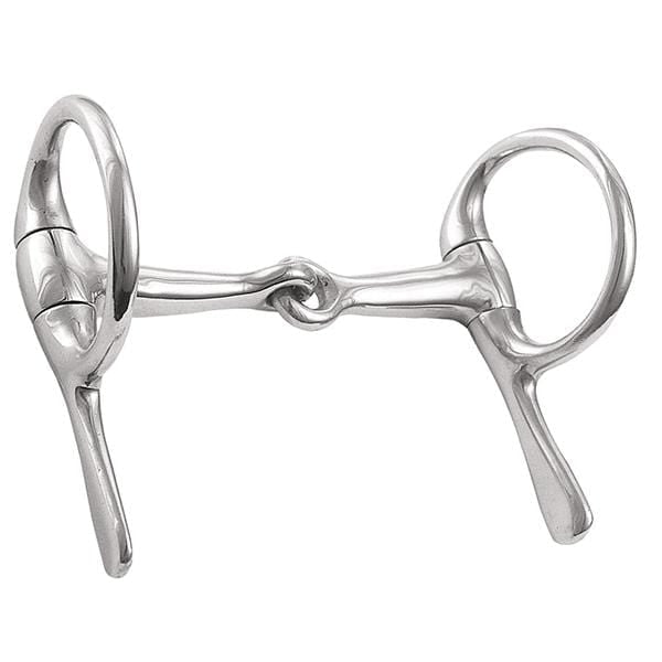 Ohio Travel Bag 4" Mouth, Weaver Snaffle Half Cheek Driving Bits, Stainless Steel, #WL-3145 WL-3145