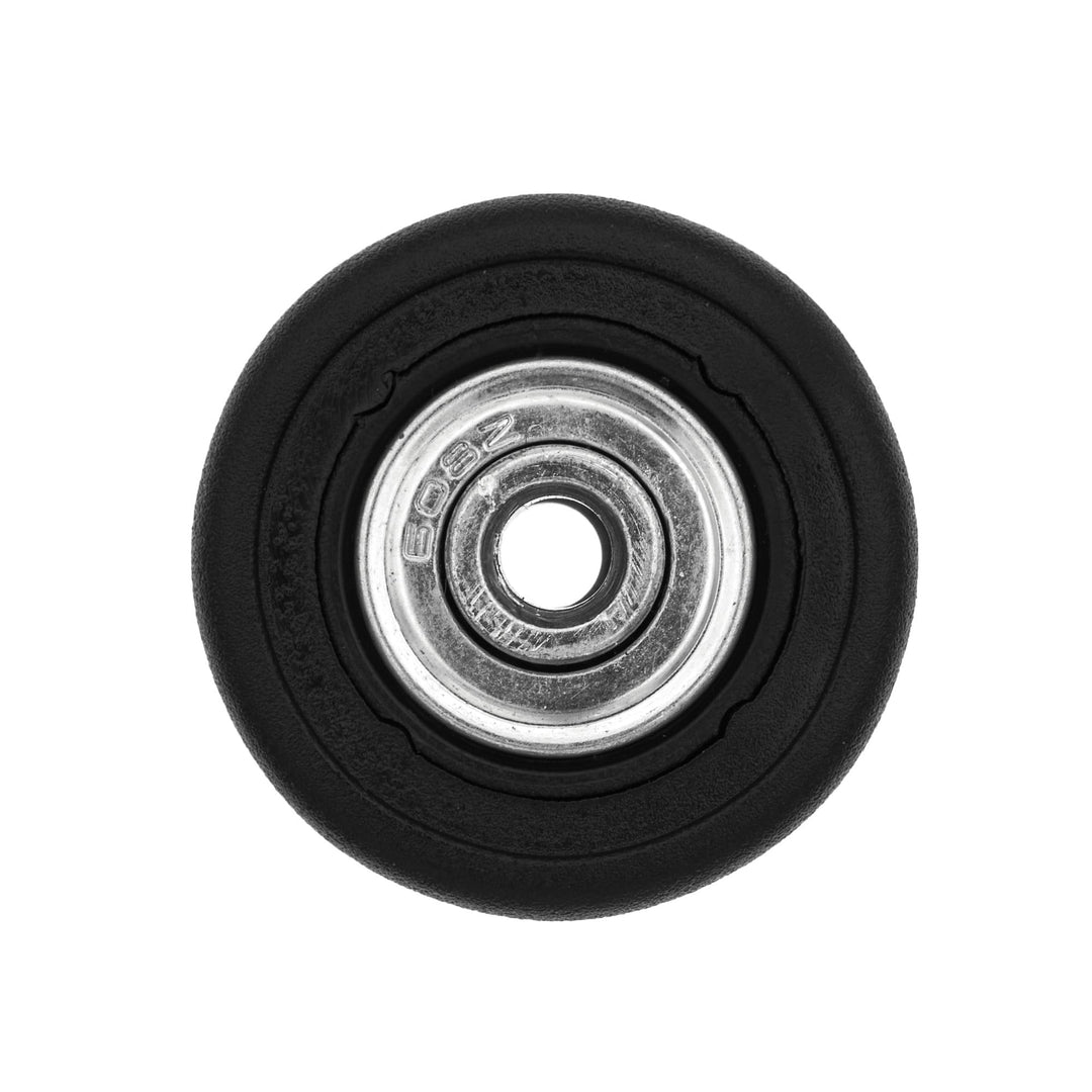 Ohio Travel Bag 40mm Black, 2 Ball Bearing Wheels with Rivets, Plastic, #L-3804 L-3804
