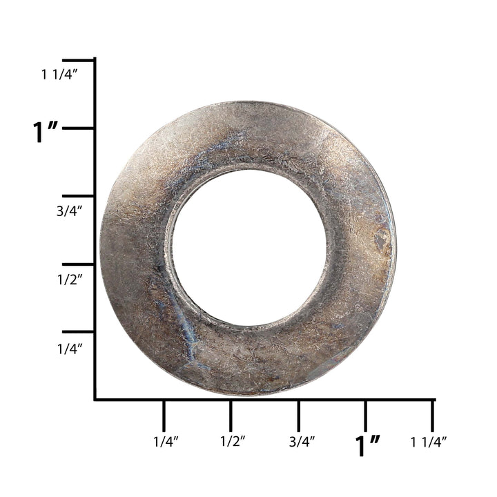 Ohio Travel Bag 5/8" Antique Nickel, Screw Together Eyelet, Solid Brass, #P-1388-ANTN P-1388-ANTN