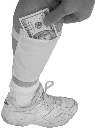 Ohio Travel Bag 6 3/4" Natural, Leg Money Pouch, Canvas, #M-1186 M-1186