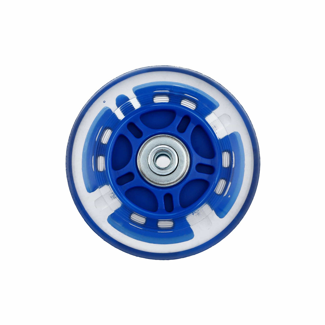 Ohio Travel Bag 80mm Blue, In-line skate wheel with LED Lights, PolyUrethane, #L-3892-BLU L-3892-BLU