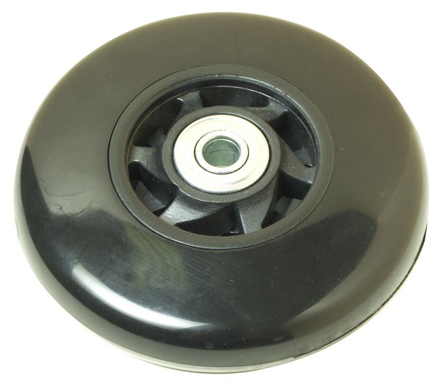 Ohio Travel Bag 98mm Black, Ball Bearing Inline Skate Wheel, Plastic, #L-3623 L-3623