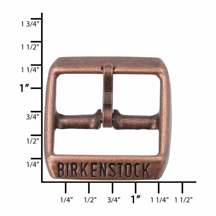 Ohio Travel Bag Birkenstock 25mm Antique Copper, Birkenstock Buckle, Steel, #C-1498-ANTC C-1498-ANTC