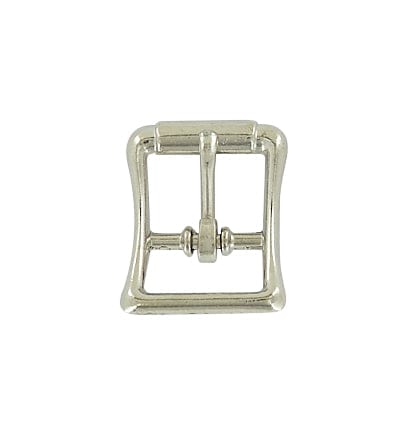 S002B Rectangle Buckle Solid Brass Buckle Center Bar Single Prong Buckle 