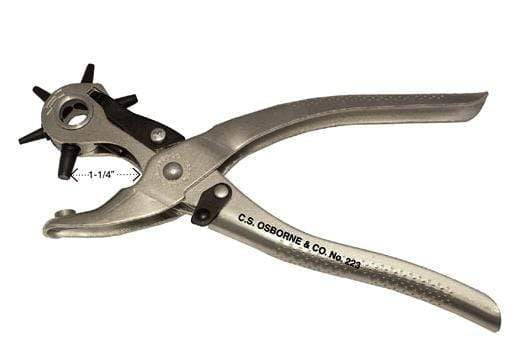 C.S. Osborne NO. 245 Belt Punch 1 inch (41) – Maker's Leather Supply