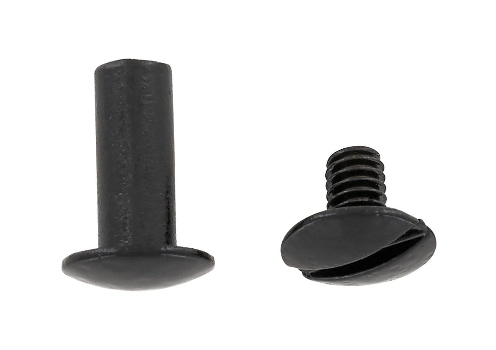 Chicago Screws Black - Pack of 50 - The Strap Warehouse
