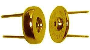 Ohio Travel Bag Fasteners 10mm Gold, Magnetic Snap, Steel, #P-2529-GOLD P-2529-GOLD