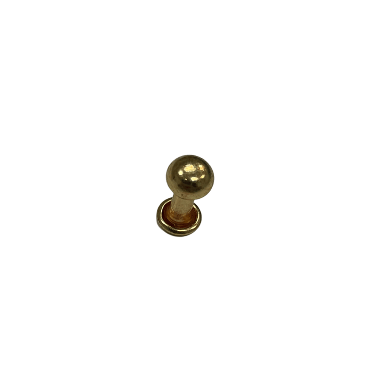 Ohio Travel Bag Fasteners 12mm Gold, Double Cap Domed Rivet, Steel, #A-408-GP A-408-GP