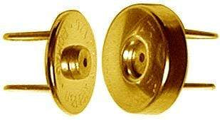 Ohio Travel Bag Fasteners 12mm Gold, Magnetic Snap, Steel, #P-2406-GOLD P-2406-GOLD