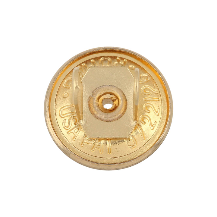Ohio Travel Bag Fasteners 15mm Gold, Beveled Low Profile Magnetic Snap, Steel, #P-2405-GOLD P-2405-GOLD
