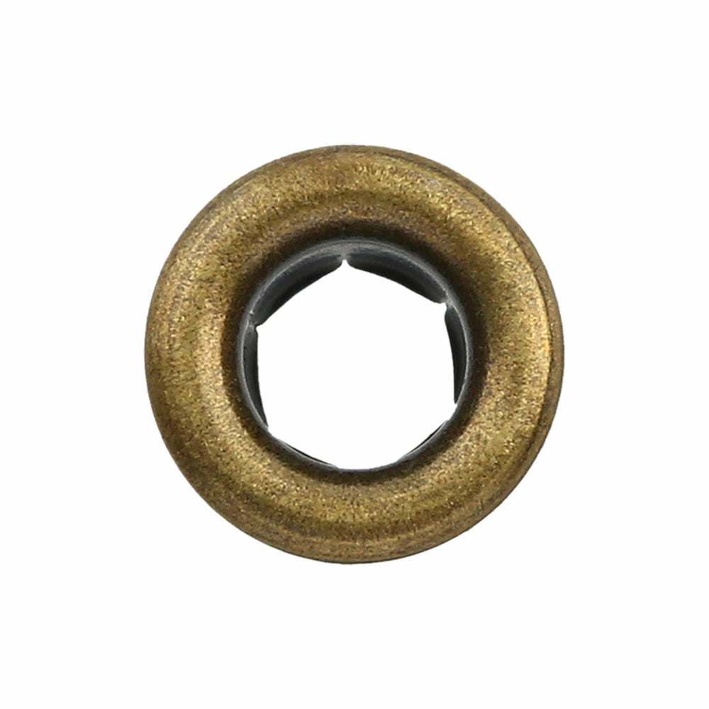 Ohio Travel Bag Fasteners 5/32" Antique Brass, Eyelet, Steel - 12 pk, #A-344-ANTB A-344-ANTB