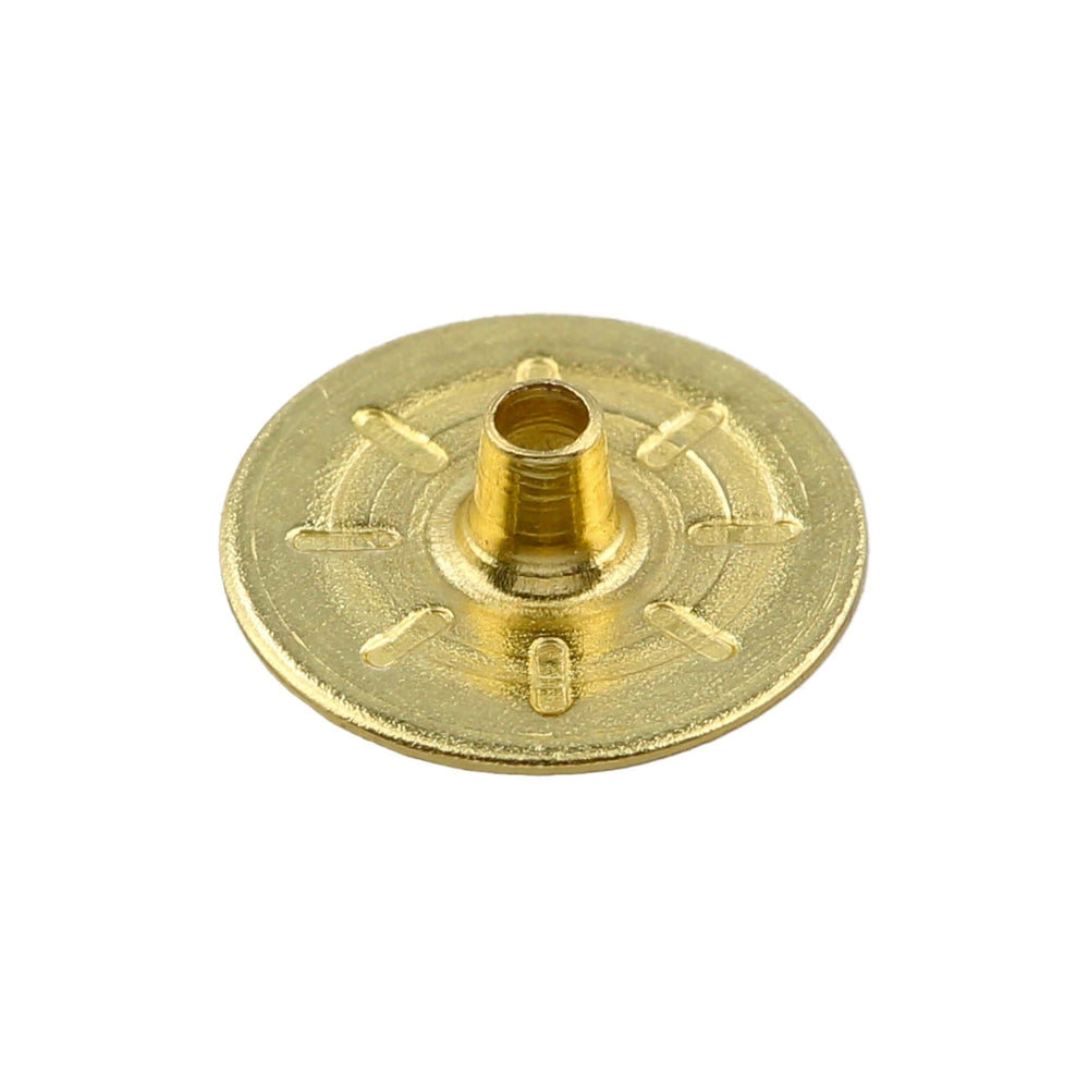 Ohio Travel Bag Fasteners Line 2 Brass, Parallel Spring Snap Washer, Solid Brass, #2377-SB 2377-SB