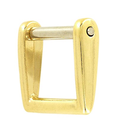 Ohio Travel Bag Handles 1" Gold, Handle Loop with Spring Pin, Zinc Alloy, #P-1580-GOLD P-1580-GOLD