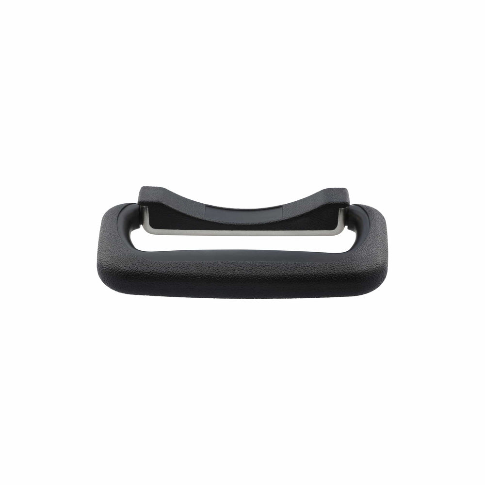 Ohio Travel Bag Handles 3 3/4" Black, Post Style Handle with Mounting Plate, Plastic, #L-1166 L-1166