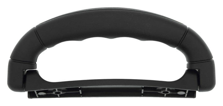 Ohio Travel Bag Handles 6 1/2" Black, Handle with Mounting Plate, Plastic, #L-2832 L-2832