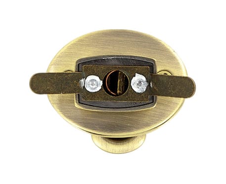 Ohio Travel Bag Locks & Closures 1 1/8" Antique Brass, Drop Lock, Zinc Alloy, #P-2148-ANTB P-2148-ANTB