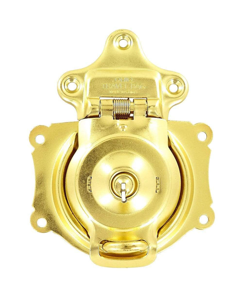 Trunk Lock Brass Plate G-1-BP