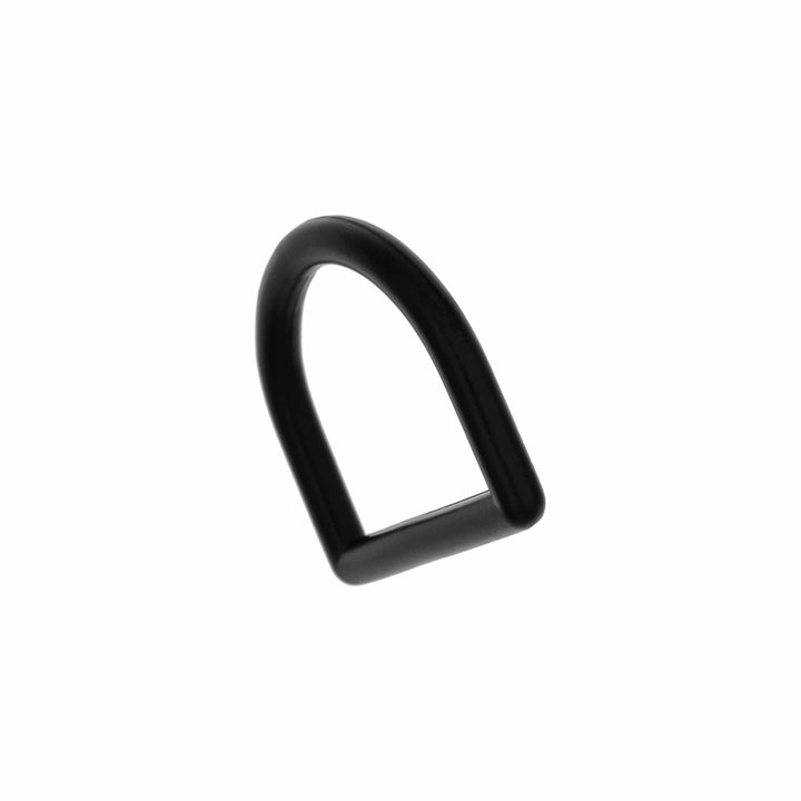 Ohio Travel Bag Rings & Slides 1" Black, Cast D-Ring, Zinc Alloy, #D-305-BLK D-305-BLK