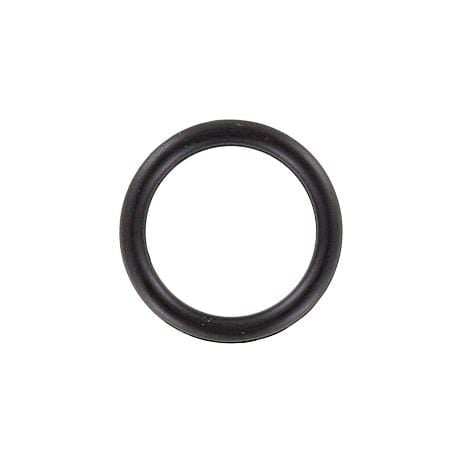 Ohio Travel Bag Rings & Slides 1" Black, Welded Round Ring, Zinc Alloy, #P-2223 P-2223
