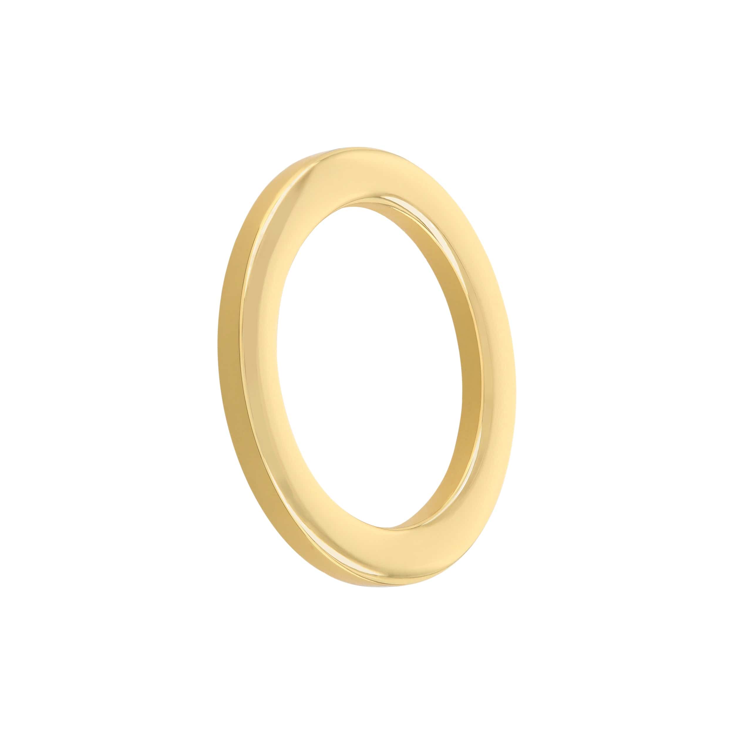 10k Pure Gold Stacking Ring – Kelly Rose Gold
